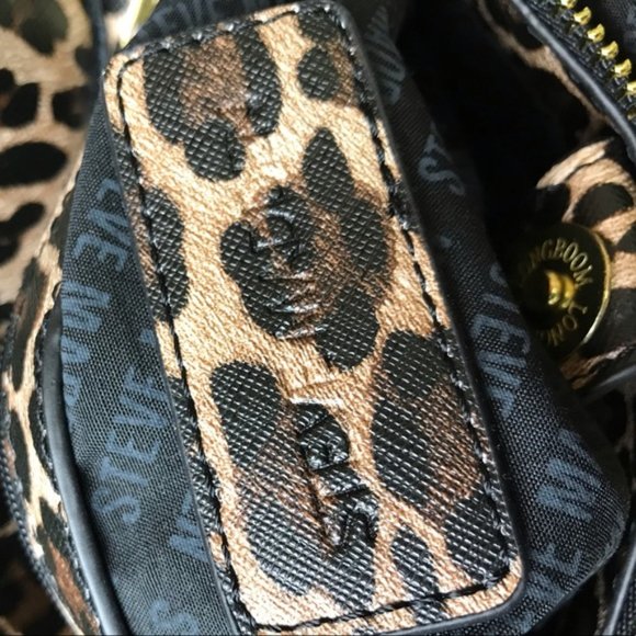 Steve Madden Leopard Women's Mini Btracy Mini Tote - Picture 10 of 13